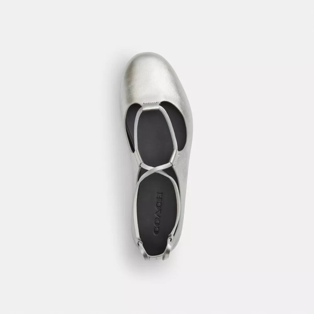 Ballerines souples à lacets
