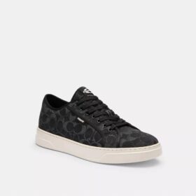 Baskets en toile en denim Signature