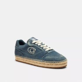 Baskets espadrilles Soho en denim « Loved »