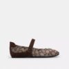 Baskets Mary Janes en jacquard emblématique
