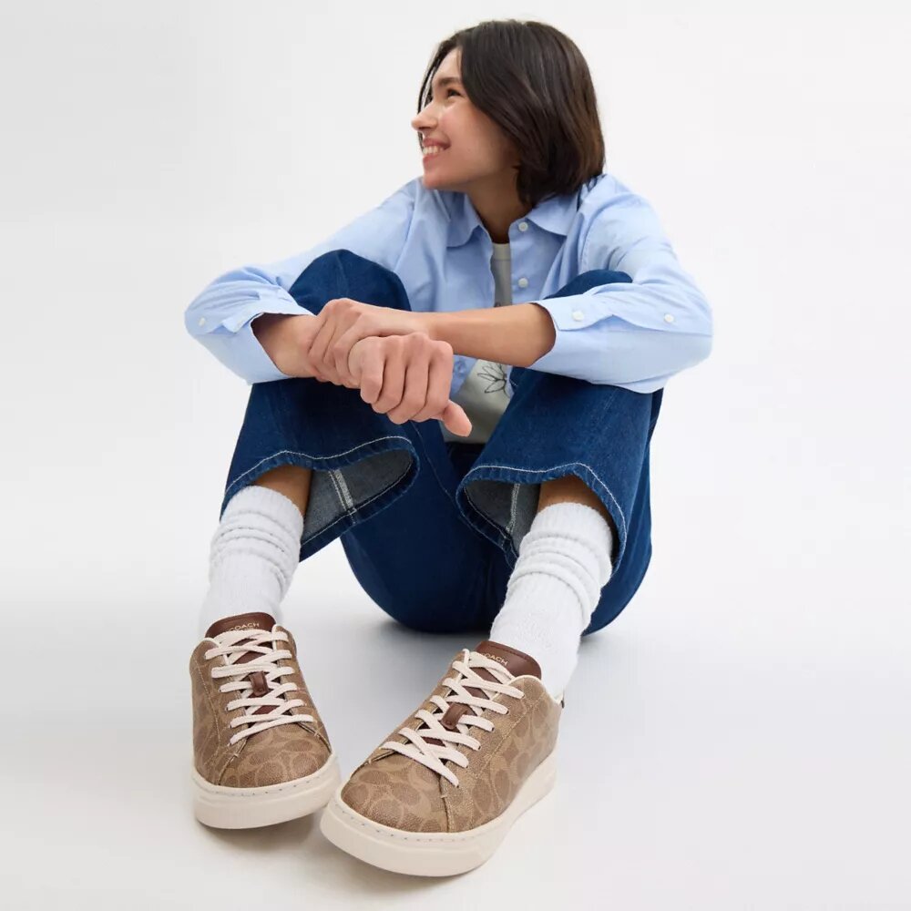 Baskets montantes en Signature Canvas