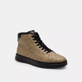 Baskets montantes High Line en Signature Canvas