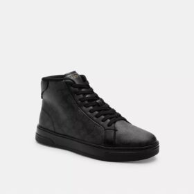 Baskets montantes High Line en Signature Canvas