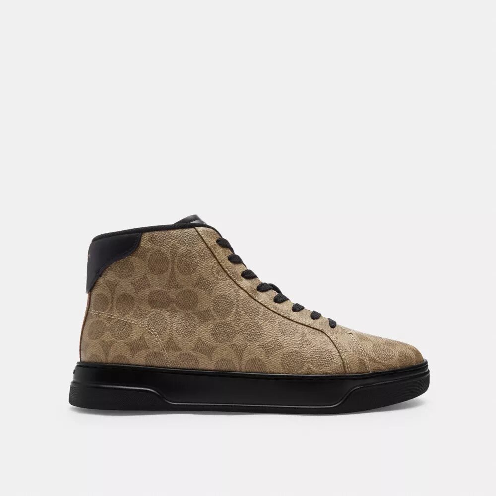 Baskets montantes High Line en Signature Canvas