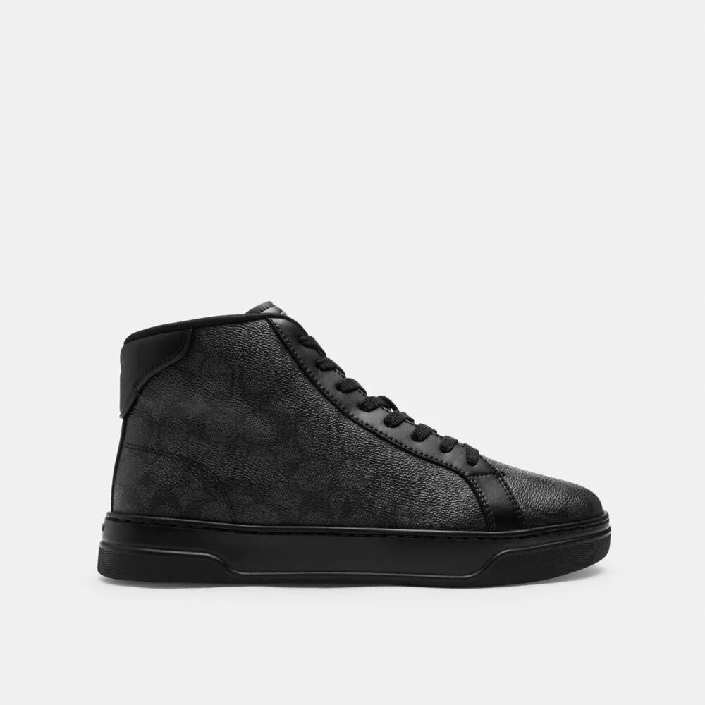 Baskets montantes High Line en Signature Canvas