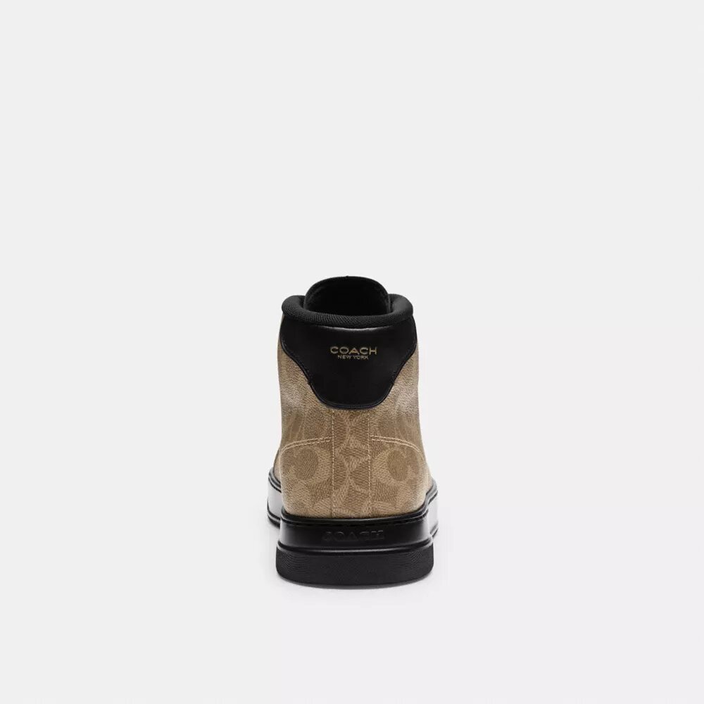 Baskets montantes High Line en Signature Canvas