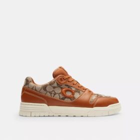 Baskets Soho avec jacquard signature incrusté de cristaux