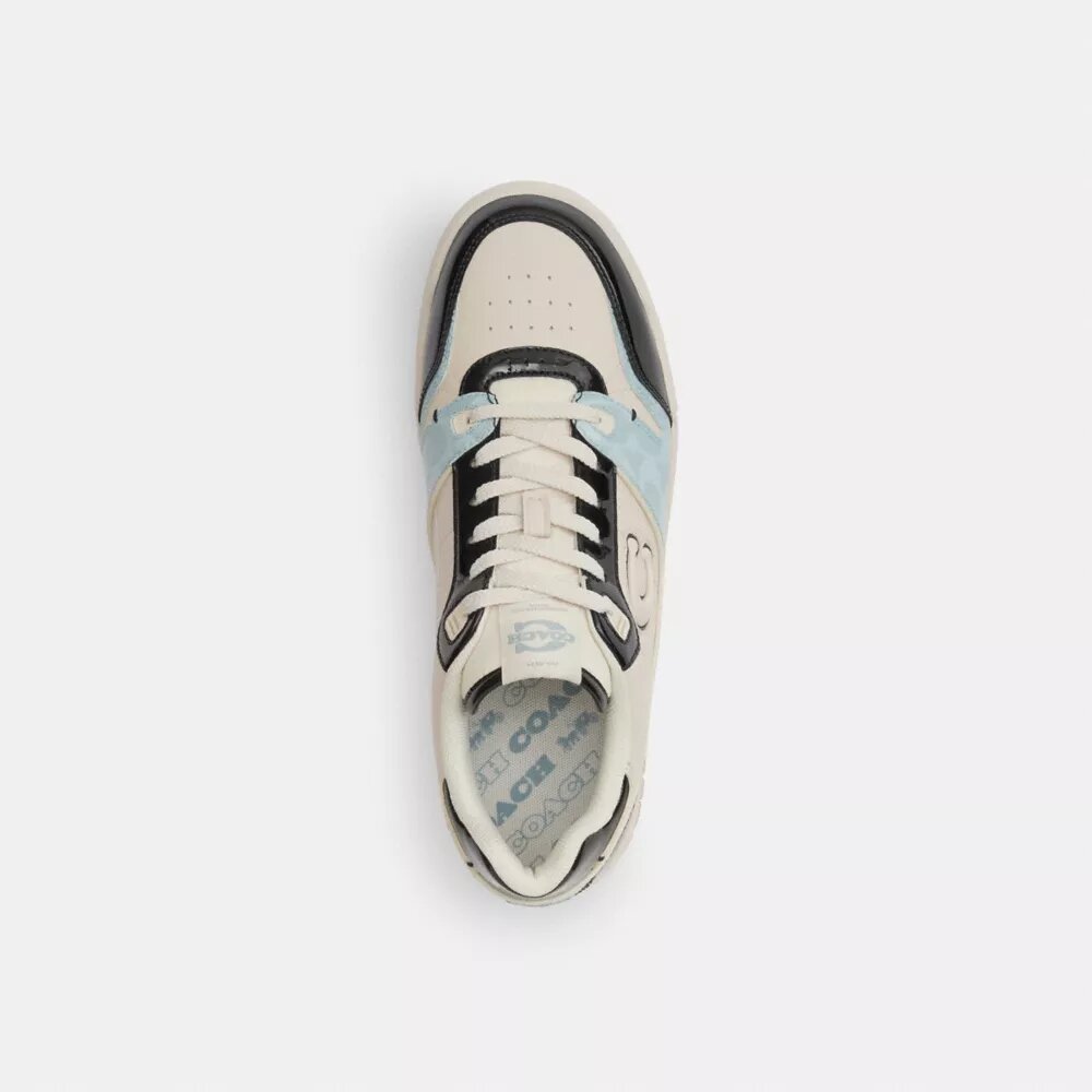 Baskets Soho avec signature vernie