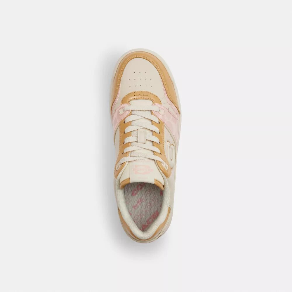 Baskets Soho avec signature vernie