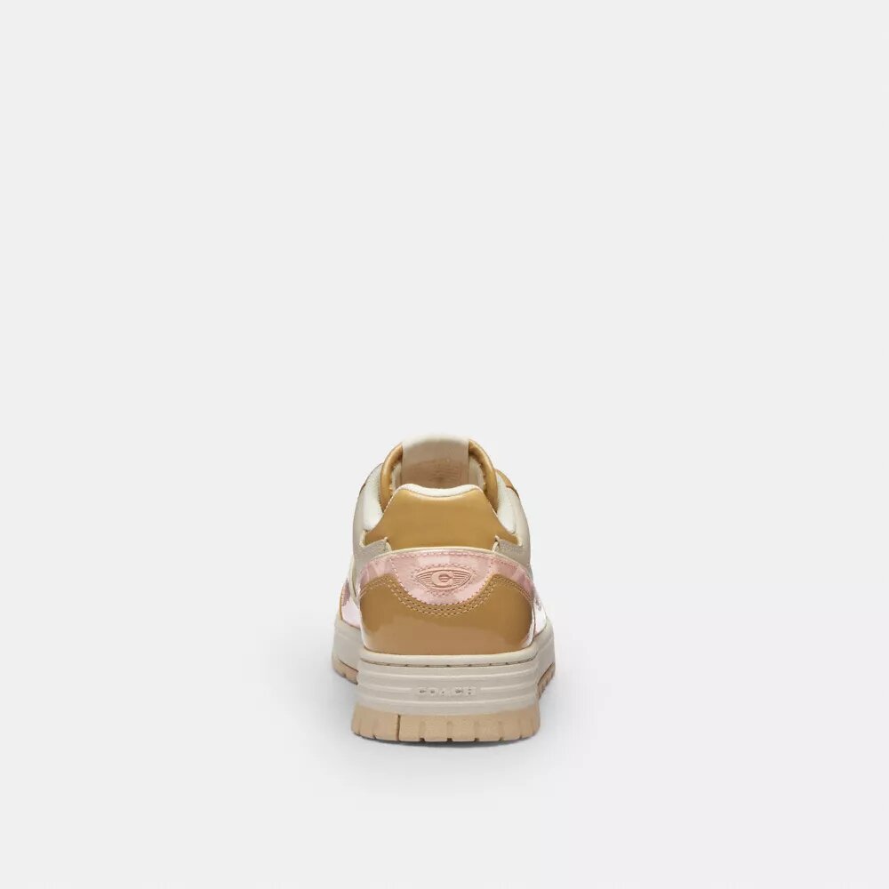 Baskets Soho avec signature vernie