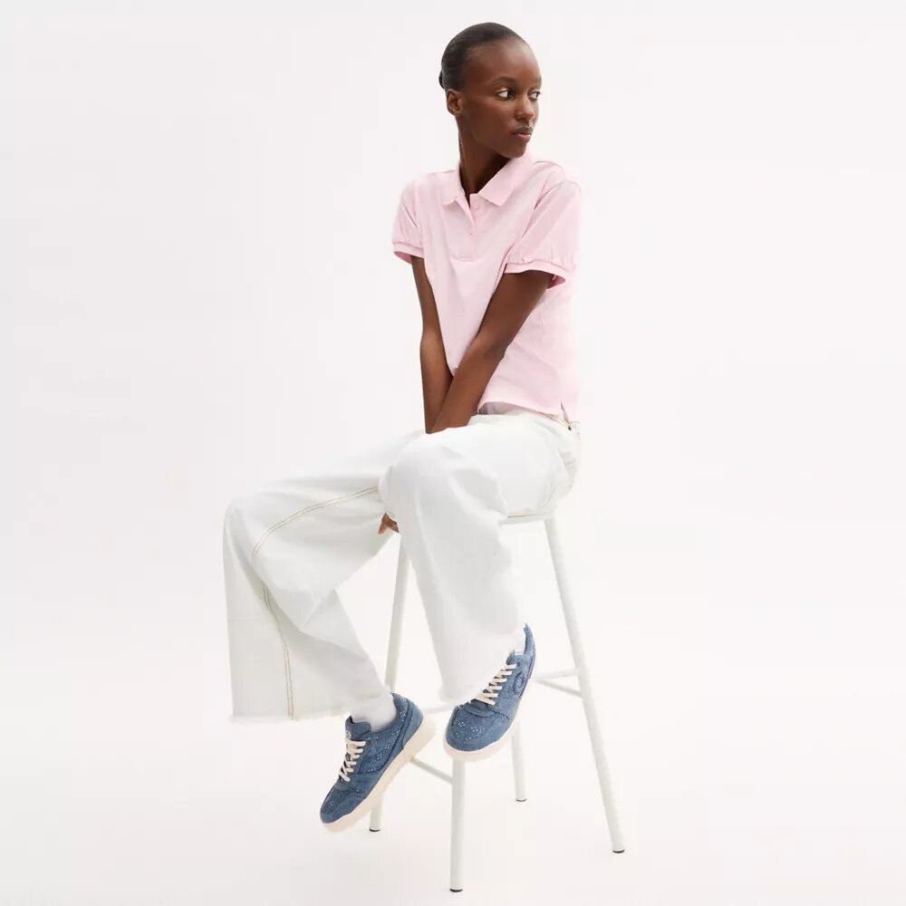 Baskets Soho en denim emblématique