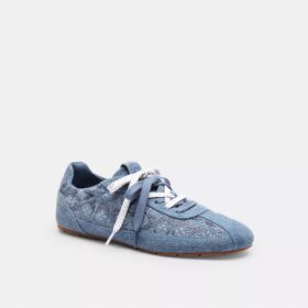 Baskets souples en denim emblématique
