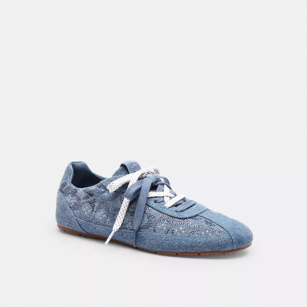 Baskets souples en denim emblématique