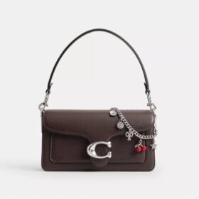 Bijou de sac en forme de chaîne avec motif en cristal