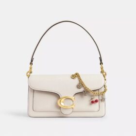 Bijou de sac en forme de chaîne avec motif en cristal