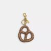 Bijou de sac « Pretzel » en cristal
