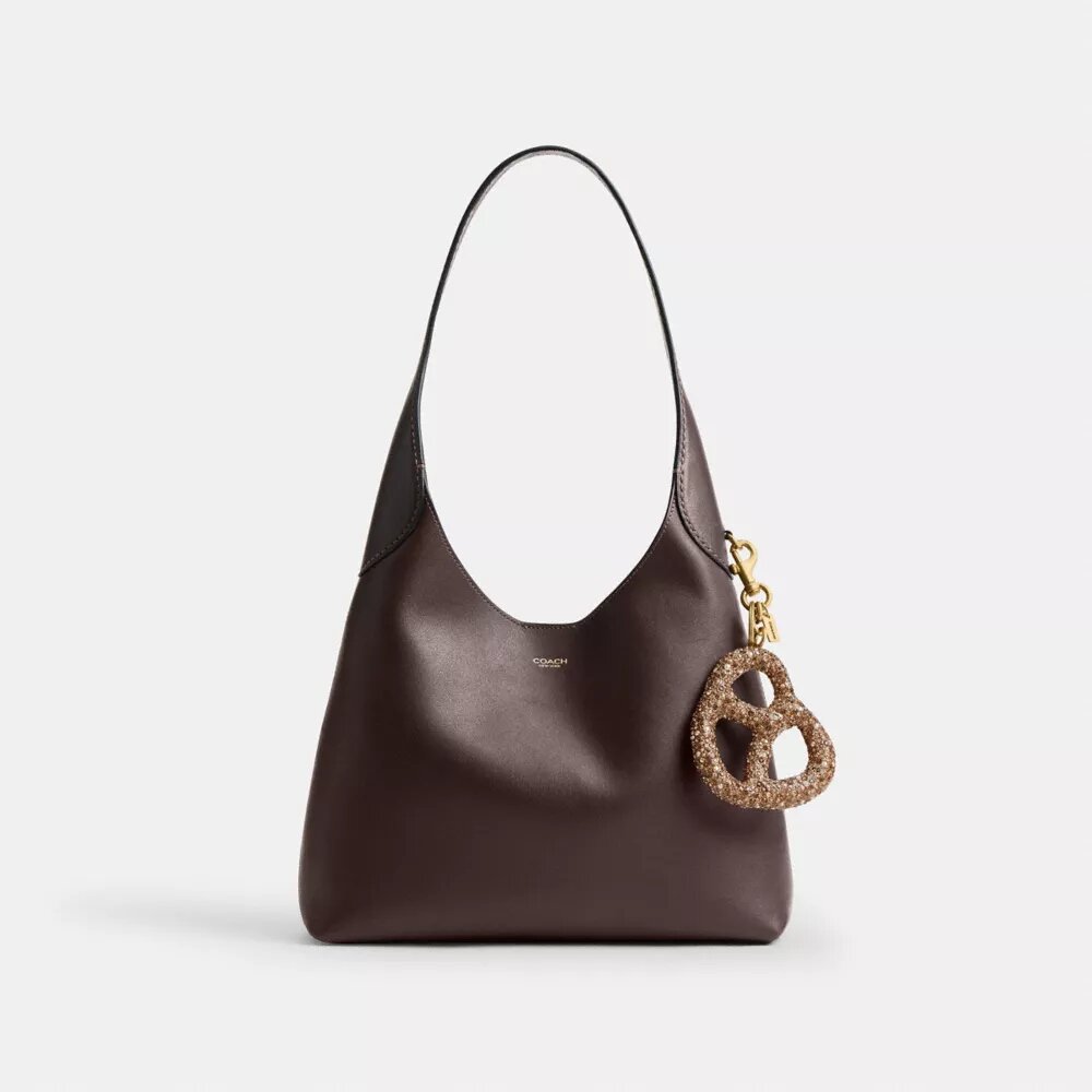Bijou de sac « Pretzel » en cristal
