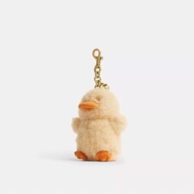 Bijoux de sac « Canard » en peau de mouton