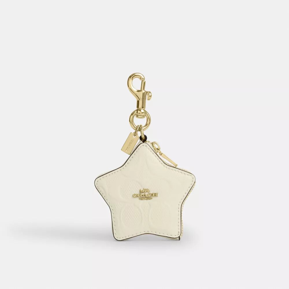 Bijoux de sac en forme d’étoile en cuir emblématique