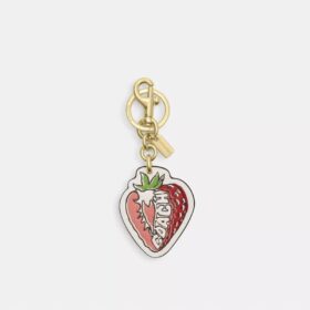 Bijoux de sac « fraise »