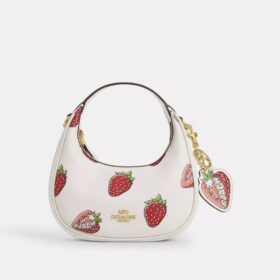 Bijoux de sac « fraise »