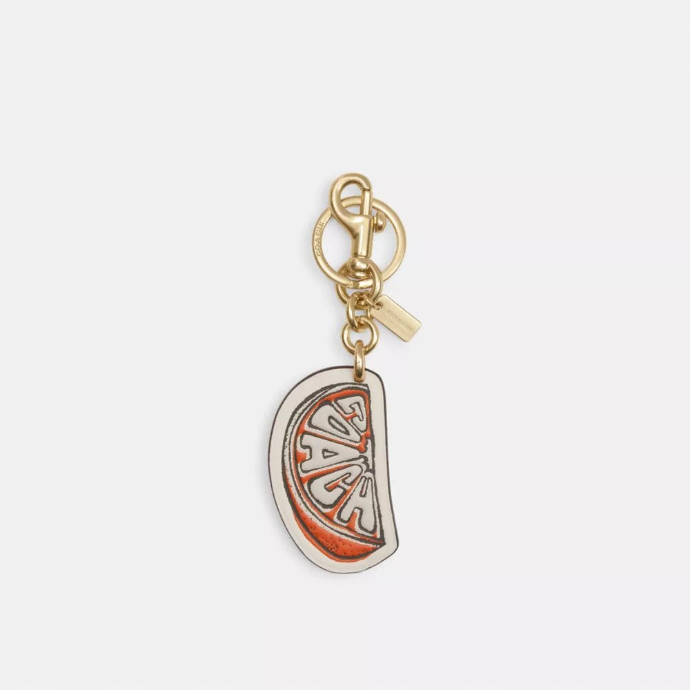 Bijoux de sac orange