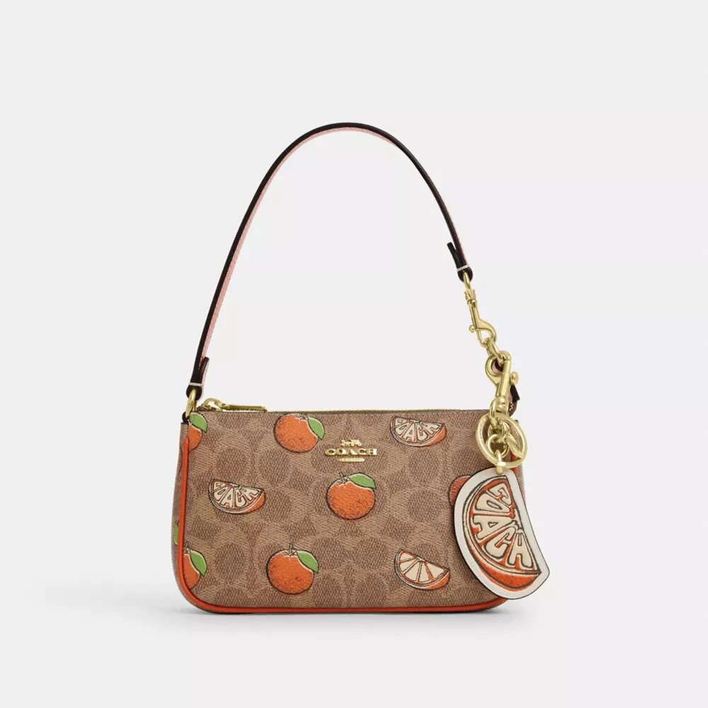 Bijoux de sac orange