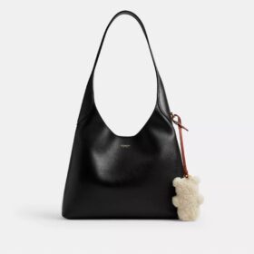Bijoux de sac « Ourson » en peau de mouton