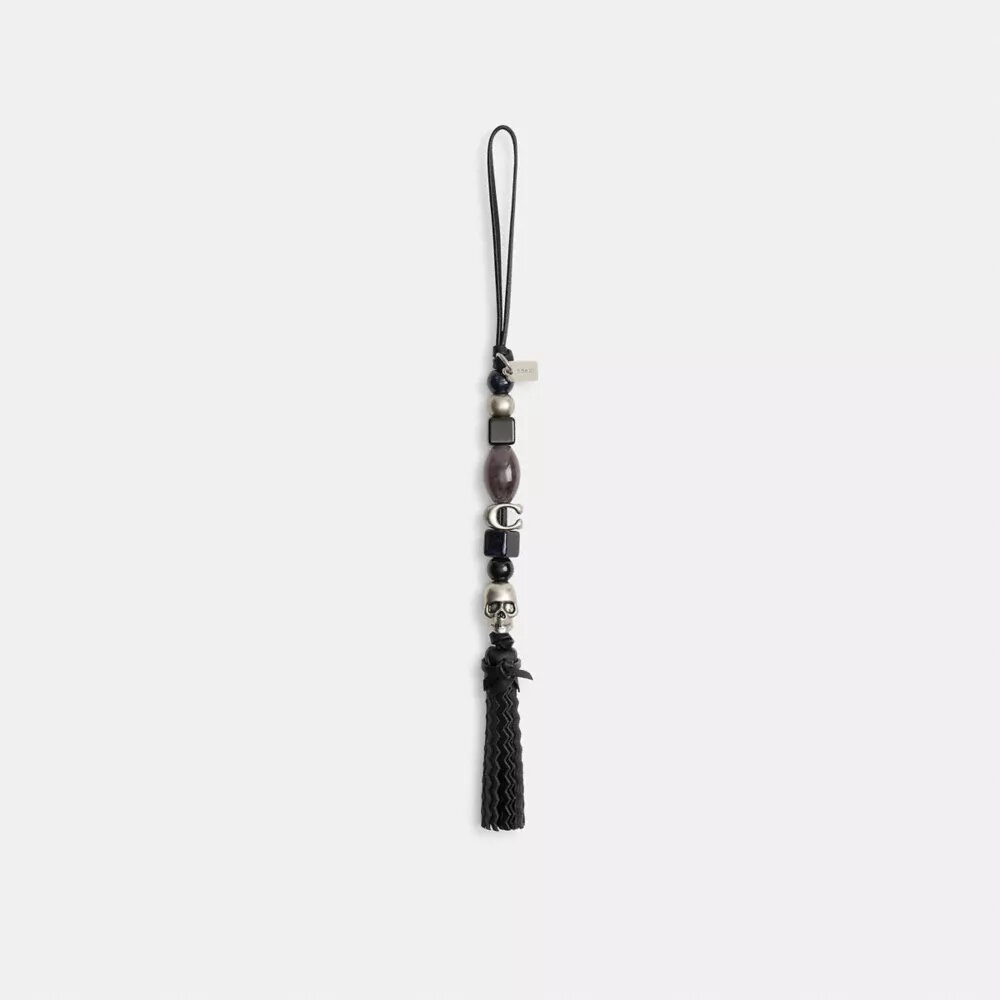 Bijoux de sac à pompon et perles