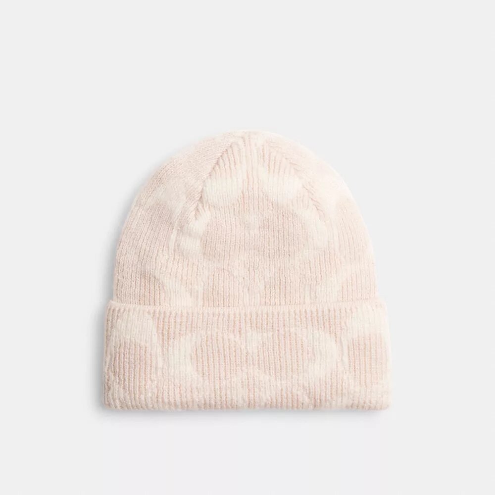 Bonnet en maille emblématique