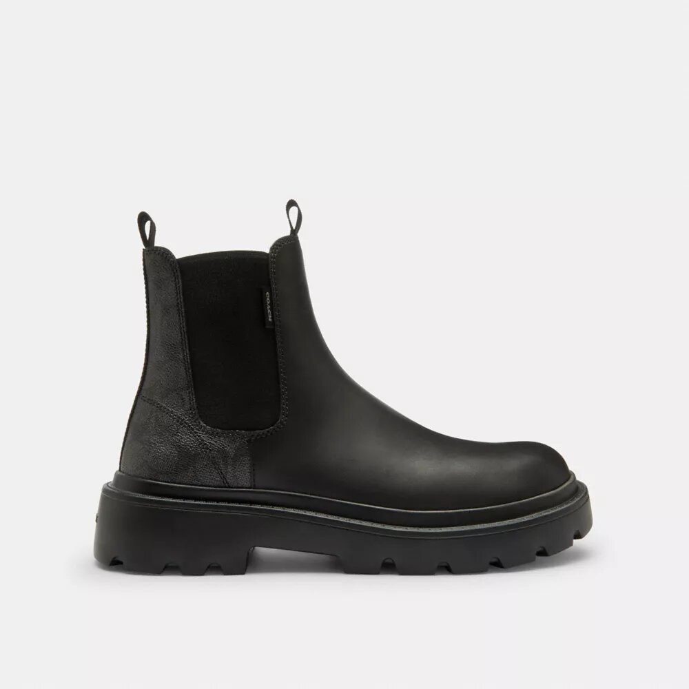 Bottines Chelsea en Signature Canvas