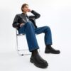 Bottines Chelsea en Signature Canvas