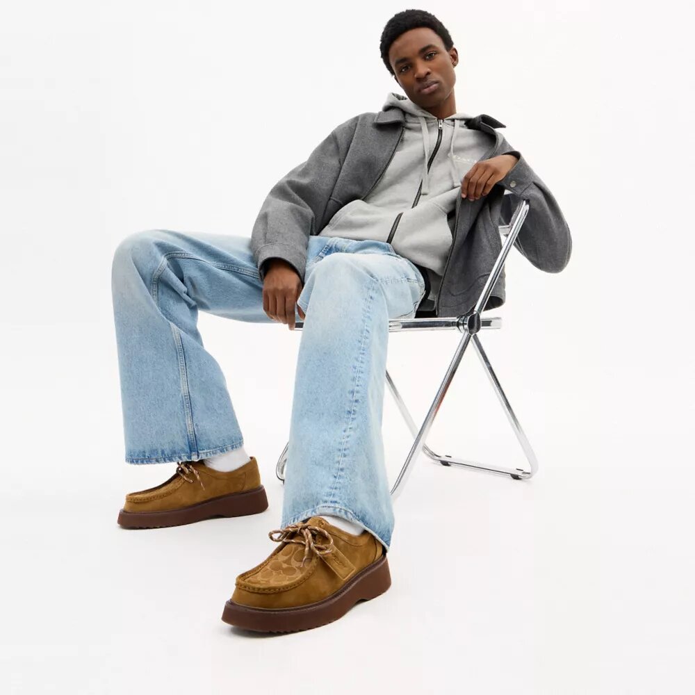 Bottines Chukka en daim emblématique