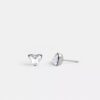 Boucles d’oreilles clous « Halo Heart »