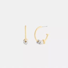 Boucles d’oreilles créoles à rondelles assorties