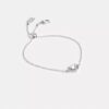Bracelet coulissant « Halo Heart »
