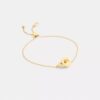 Bracelet à glissière entrelacée