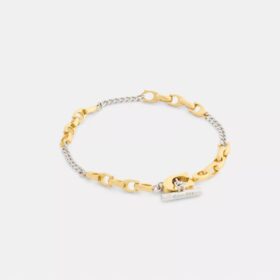 Bracelet à maillons en forme de C