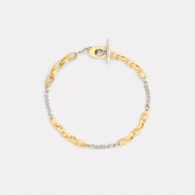 Bracelet à maillons en forme de C
