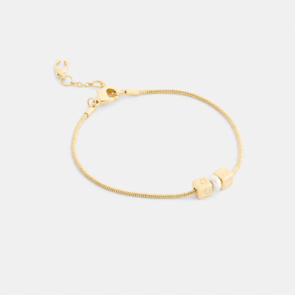 Bracelet à rondelles « Cube Pearl »