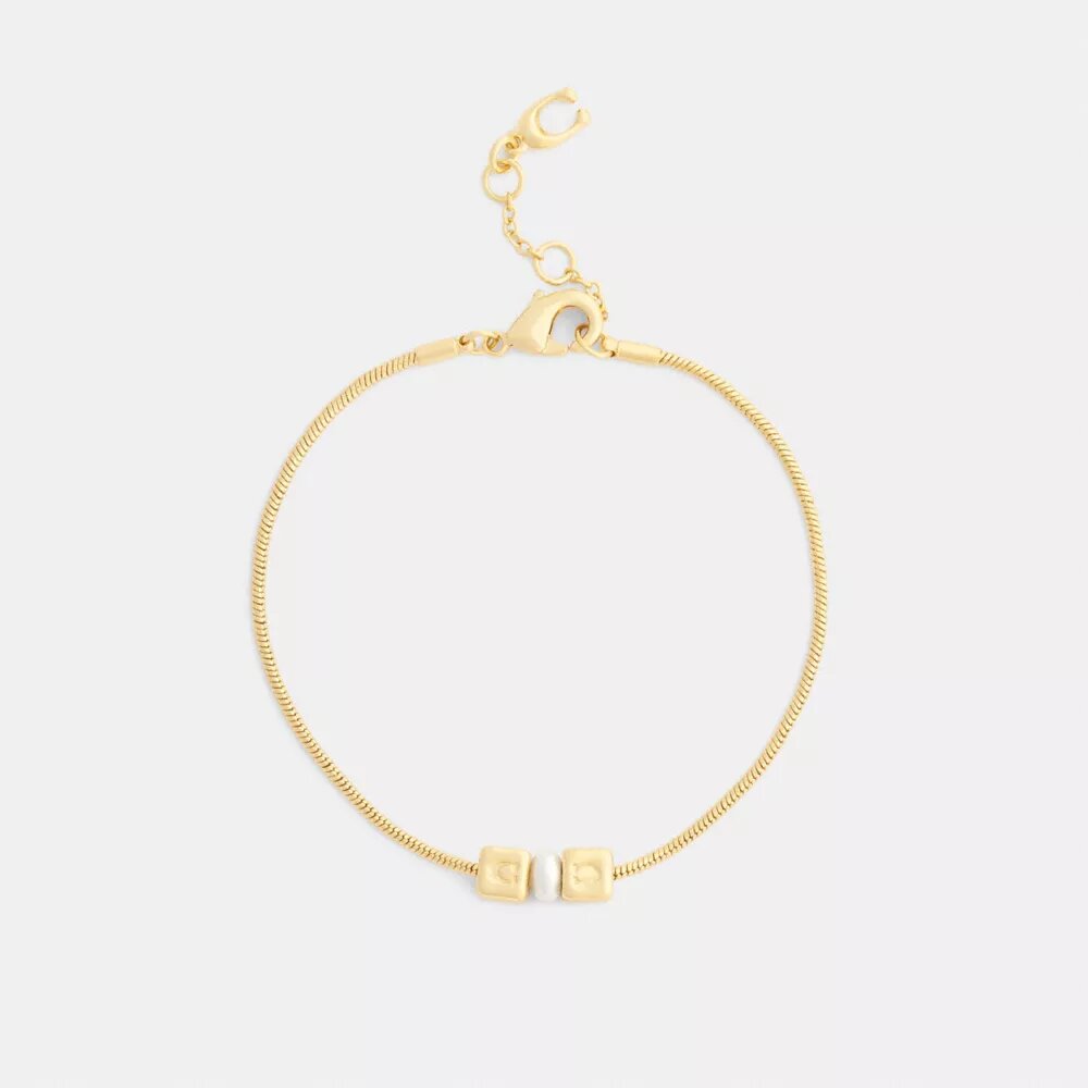 Bracelet à rondelles « Cube Pearl »