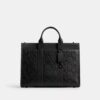 Cabas Wesley en cuir Signature Maxi