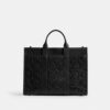 Cabas Wesley en cuir Signature Maxi