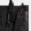 Cabas Wesley en cuir Signature Maxi