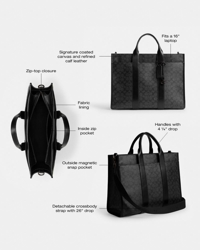 Cabas Wesley en Signature Canvas