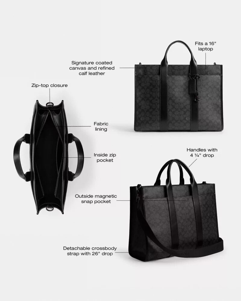 Cabas Wesley en Signature Canvas
