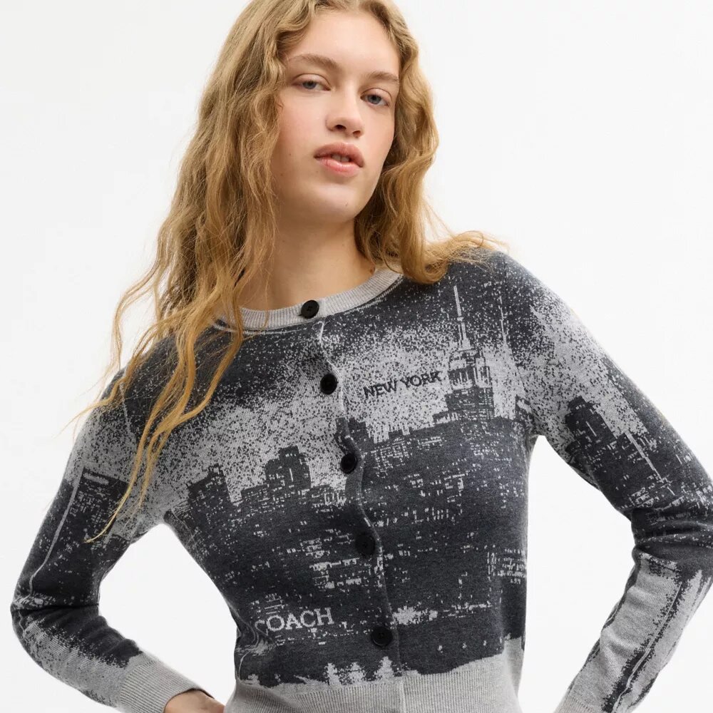 Cardigan « Postcard »