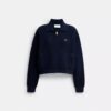 Cardigan zippé sur le devant