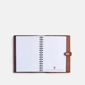 Carnet en Signature Canvas avec motif « Train des fêtes »