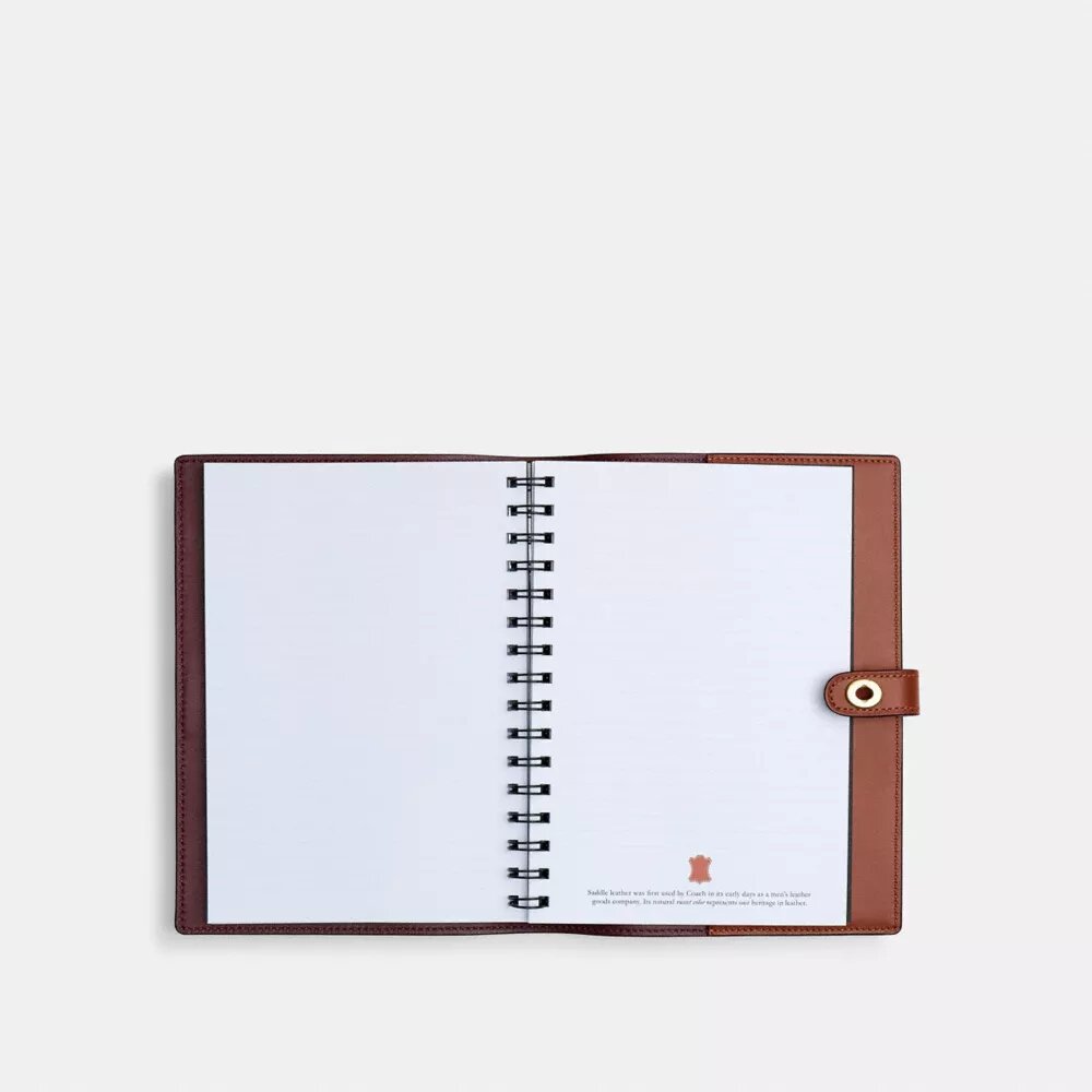 Carnet en Signature Canvas avec motif « Train des fêtes »